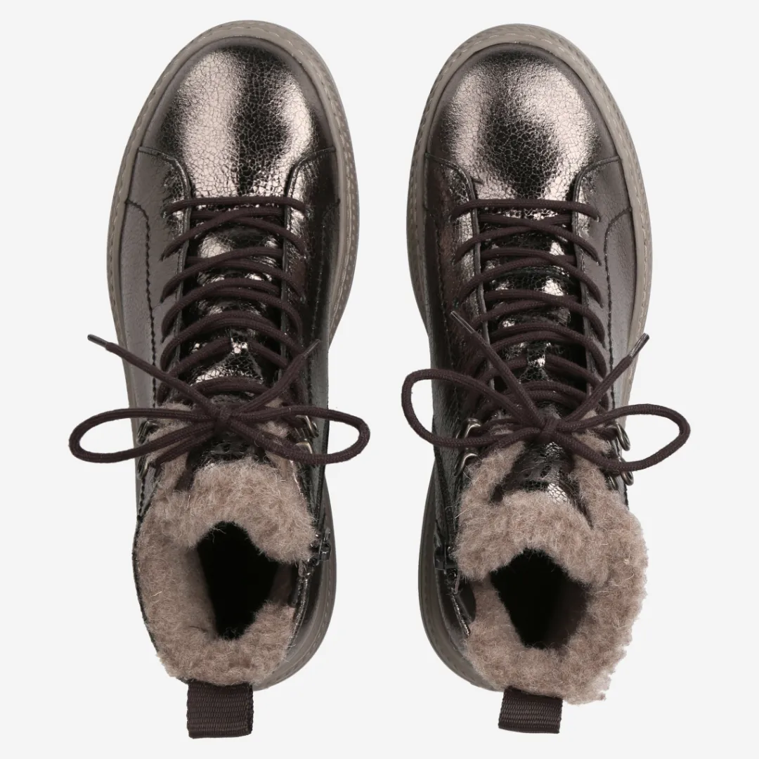 Paul Green Lace-up ankle boot with warm lining