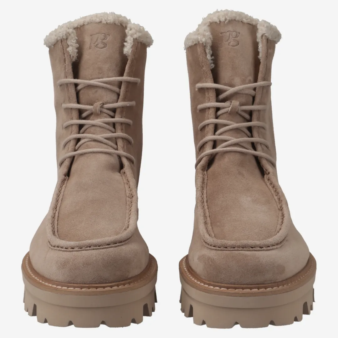 Paul Green Lace-up bootie with warm lining