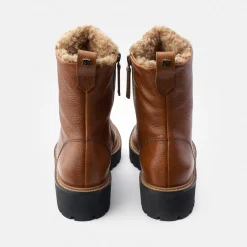 Paul Green Lace-up bootie with warm lining